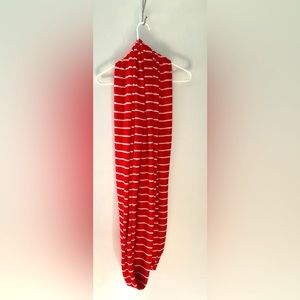 GAP Red & White Stripped Scarf w/ TAGS